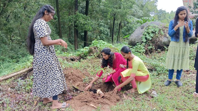 Growing Green: College Observes Vana Mahotsav with Fruit Tree