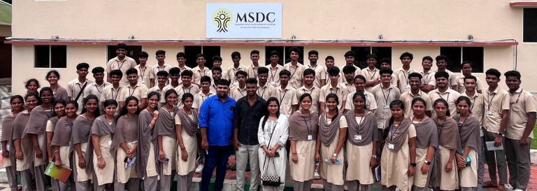 Educational Excursion: SDM Polytechnic Students Explore Industry Trends at MSDC