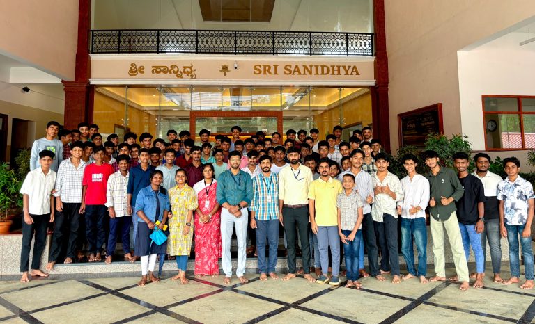 Exploring Infrastructure and Culture: Mechanical & Civil Students at  Dharmasthala