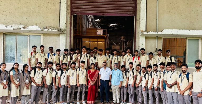 Practical Insights into Factory Automation: E&C Students Visit Rice Mill