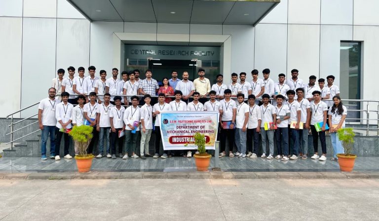 Industrial Visit to NITK Surathkal and GTTC Baikampady
